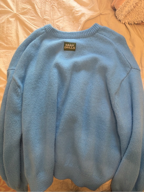 Daily Drills Sweaters - Daily Drills Sky Blue Crewneck Sweater